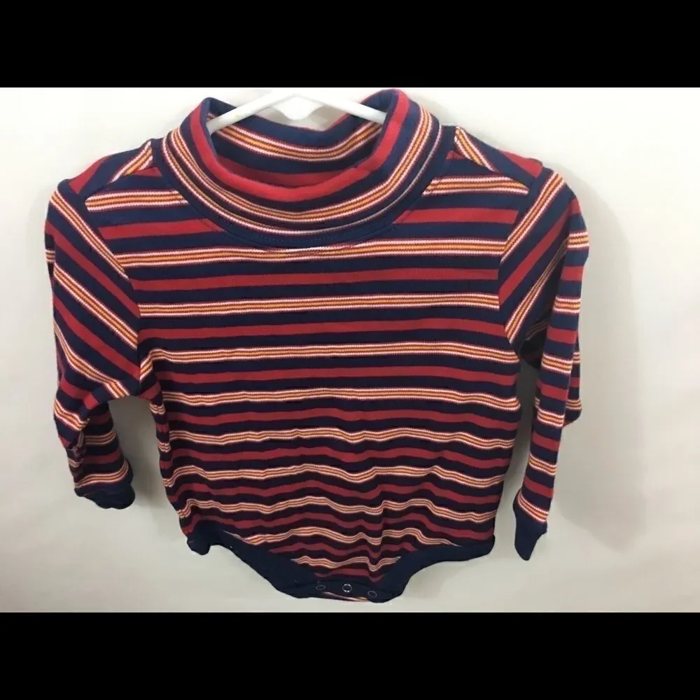 Gum Balls Boys Onesie Sz 24 Striped NWOT